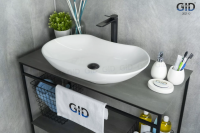 Раковина накладная Gid N9175 66.5 см