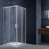 Душевое ограждение Vincea Rapid 90x90 см  VSS-3R80/90CL