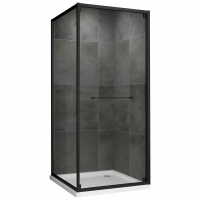 Душевое ограждение Abber Schwarzer Diamant AG0A090B 90x90 см