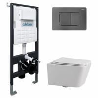 Унитаз с инсталляцией Abber Rechteck AC1201-AC0105-AC0120NG