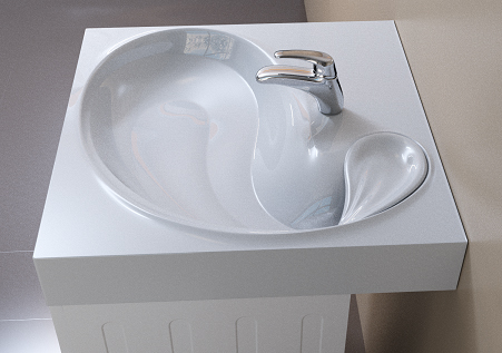 Фото раковина подвесная azario soft 60 см cs00078299