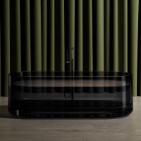 Ванна из полиэфирной смолы Abber Kristall 170x75 см AT9708Onyx