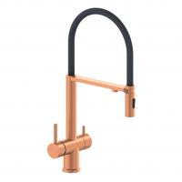 Смеситель для кухни с гибким изливом AltroBagno Flusso 050206 BC