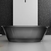 Ванна из полиэфирной смолы Abber Kristall 170x75 см AT9707Onyx