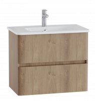 Тумба с раковиной Vitra Mia Plus Round 80 см 69825