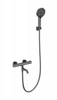 Термостатический смеситель для ванны Wonzon & Woghand, цвет: Темный графит WW-B2065-A1-BGG