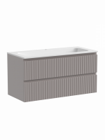 Тумба под раковину Sancos Snob T 100 см, цвет: Doha Soft SNT100SM