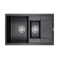 Кухонная мойка Paulmark Feste 77.5 см PM237850-BL