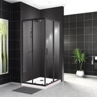 Душевое ограждение 	BelBagno UNO-195 90x90 см UNO-195-A-2-90-C-NERO