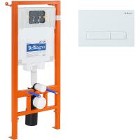Инсталляция для унитаза с панелью смыва BelBagno BB002-80/BB009-MR-BIANCO