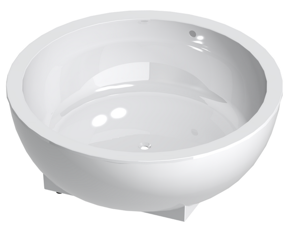 Фото ванна из искусственного камня astra-form олимп 181x181 см 01010026