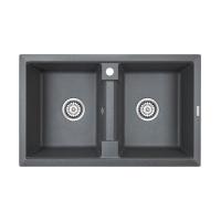 Кухонная мойка Paulmark Zwilling 81 см PM238150-DG