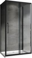 Душевое ограждение Abber Schwarzer Diamant 180x90 см AG30180BH-S90B-S90B