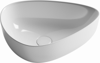 Раковина накладная Ceramicanova Element 45.5 см, цвет: белый CN5026