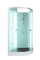 Душевая кабина DTO 120x80 см EM1512LNLED+GM с гидромассажем