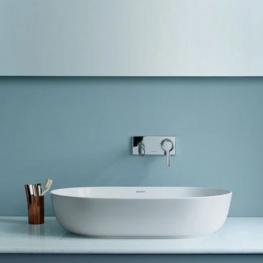 Фото раковина накладная duravit luv 80 см 379800000