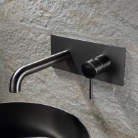 Встраиваемый смеситель для раковины Black&White U7620GM