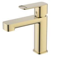 Смеситель для раковины AQUAme Parma AQM6610BG, цвет: золото