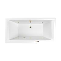 Акриловая ванна Whitecross Savia Duo 170x80 см Soft 0103.170080.100.SOFT.GL