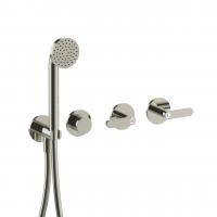 Встраиваемый смеситель для душа Fantini Icona Deco 5395R117B+4400R117A