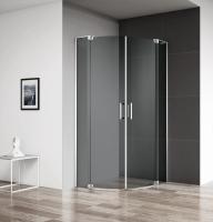 Душевое ограждение Cezares Slider SLIDER-R-2-80/90-Grigio-Cr 80 см