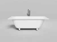 Ванна из искусственного камня Salini Ornella Axis Kit 170x75 см 103523M матовая