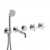 Встраиваемый смеситель для ванны Fantini Icona Classic 5302R019B+4400R019A