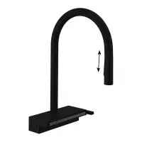 Смеситель для кухонной мойки Hansgrohe Aquno Select 73837670