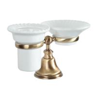 Стакан и мыльница настольные TW collection Harmony TWHA141br