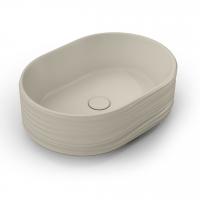 Раковина накладная Kerama Marazzi Artbasin Sabbia 50 см SA.wb.50\SAN