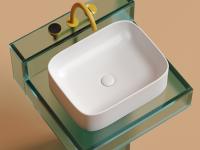 Раковина накладная Ceramicanova Element 50.5 см, цвет: белый CN6052MW