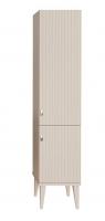 Пенал напольный ASB Woodline Федерика 40 см цвет: Тирамису Софт 80445