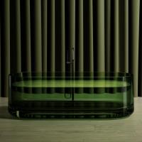Ванна из полиэфирной смолы Abber Kristall 170x75 см AT9708Emerald