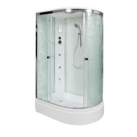 Душевая кабина DTO 120x80 см EM2712LGM+EL с гидромассажем и электрикой