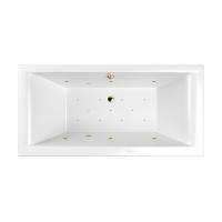 Акриловая ванна Whitecross Savia Duo 170x80 см Relax 0103.170080.100.RELAX.GL
