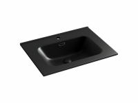 Раковина накладная Ceramicanova Element 61 см, цвет: черный CN7001MB