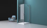Душевое ограждение BelBagno KRAFT-A-22-100-C-Cr 100x100 см