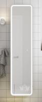 Зеркальный шкаф Art&Max Elegant 40 см AM-Pla-400-1600-1D-R-L-DS-F