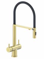 Смеситель для кухни с гибким изливом AltroBagno Flusso 050202 BG