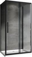 Душевое ограждение Abber Schwarzer Diamant 120x90 см AG30120BH-S90B-S90B