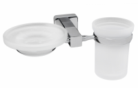 Держатель стакана и мыльницы WasserKraft Lippe K-6526