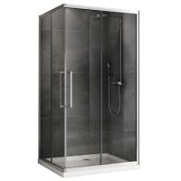 Душевое ограждение Abber Schwarzer Diamant 120x90 см AG02129H