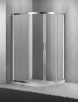 Душевое ограждение BelBagno SELA-RH-2-100/80-Ch-Cr 100x80 см