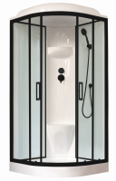 Душевая кабина Royal Bath НК RB90HK6-WT-BL 90x90 см