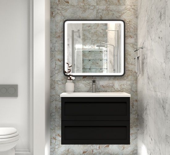 Фото тумба под раковину art&max platino 90 см am-platino-900-2c-so-nm