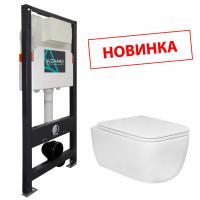 Унитаз с инсталляцией Azario AZ-501A+AZ-0076 UQ1