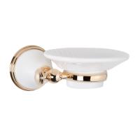 Мыльница подвесная, керамическая TW collection Harmony TWHA106bi/oro