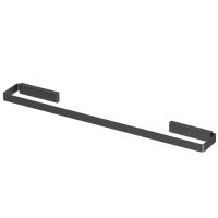Полотенцедержатель 60 см Whitecross Cubo CU2452GM, цвет: оружейная сталь