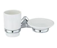 Держатель стакана и мыльницы WasserKraft Aller K-1126C
