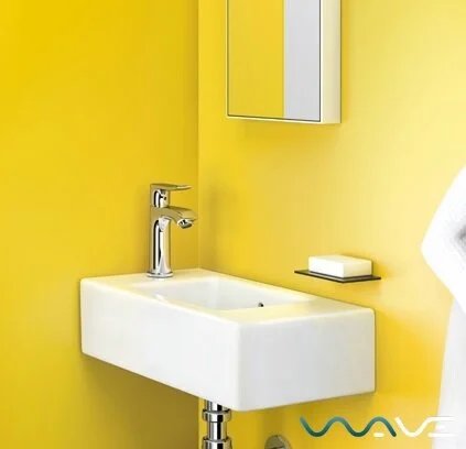Фото смеситель для раковины hansgrohe metris 31121000